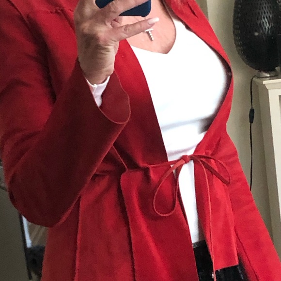 Suede Overlay Jacket - Picture 4 of 4